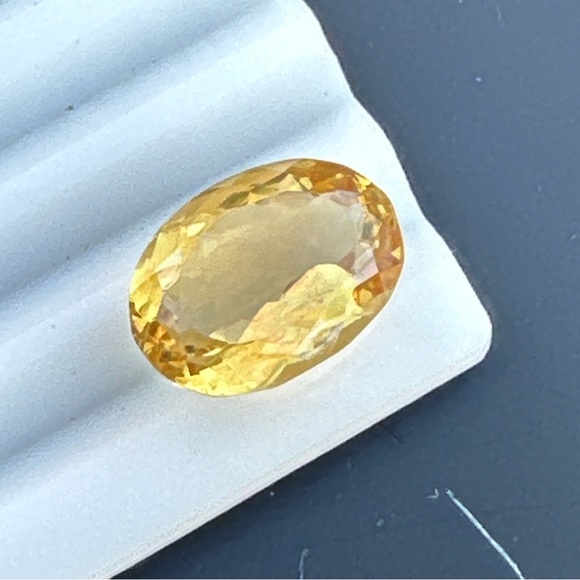 TOP GRADE master cut 11.60 Cts Top class Natural Citrine gemstone - Picture 15 of 16